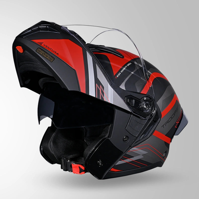 TROOPER D3 VENTURA DECOR MATT BLACK & RED