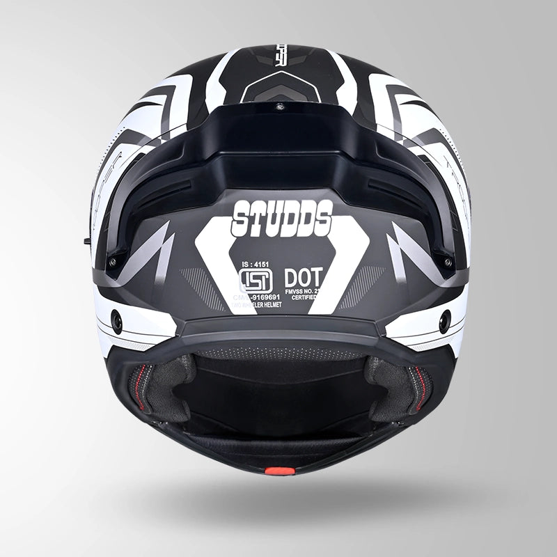 TROOPER D3 VENTURA DECOR MATT BLACK & WHITE