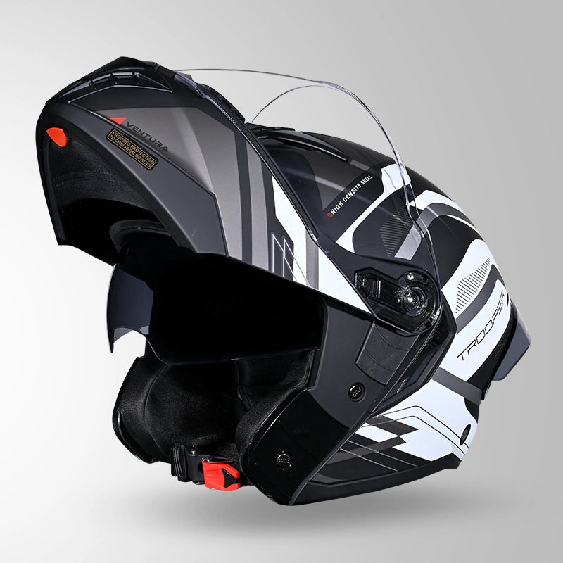 TROOPER D3 VENTURA DECOR MATT BLACK & WHITE