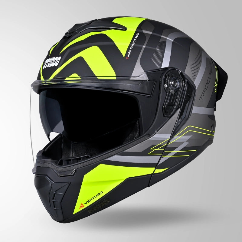 TROOPER D3 VENTURA DECOR MATT BLACK & YELLOW