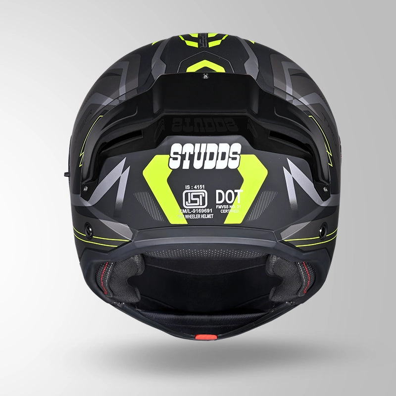 TROOPER D3 VENTURA DECOR MATT BLACK & YELLOW