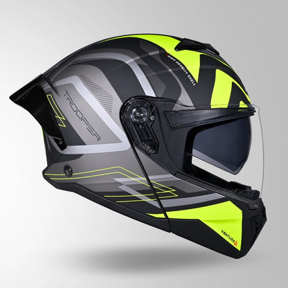 TROOPER D3 VENTURA DECOR MATT BLACK & YELLOW