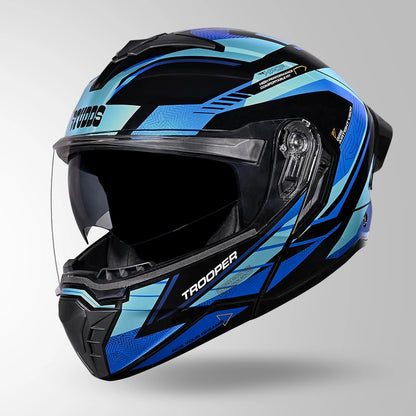 TROOPER D4 RACE DECOR BLACK & BLUE