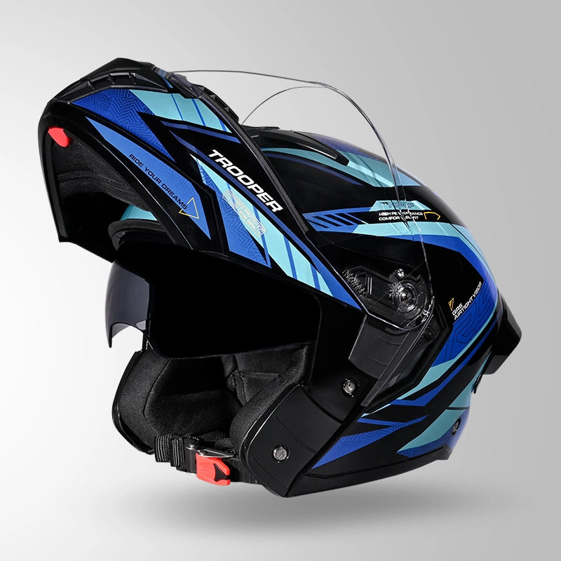 TROOPER D4 RACE DECOR BLACK & BLUE