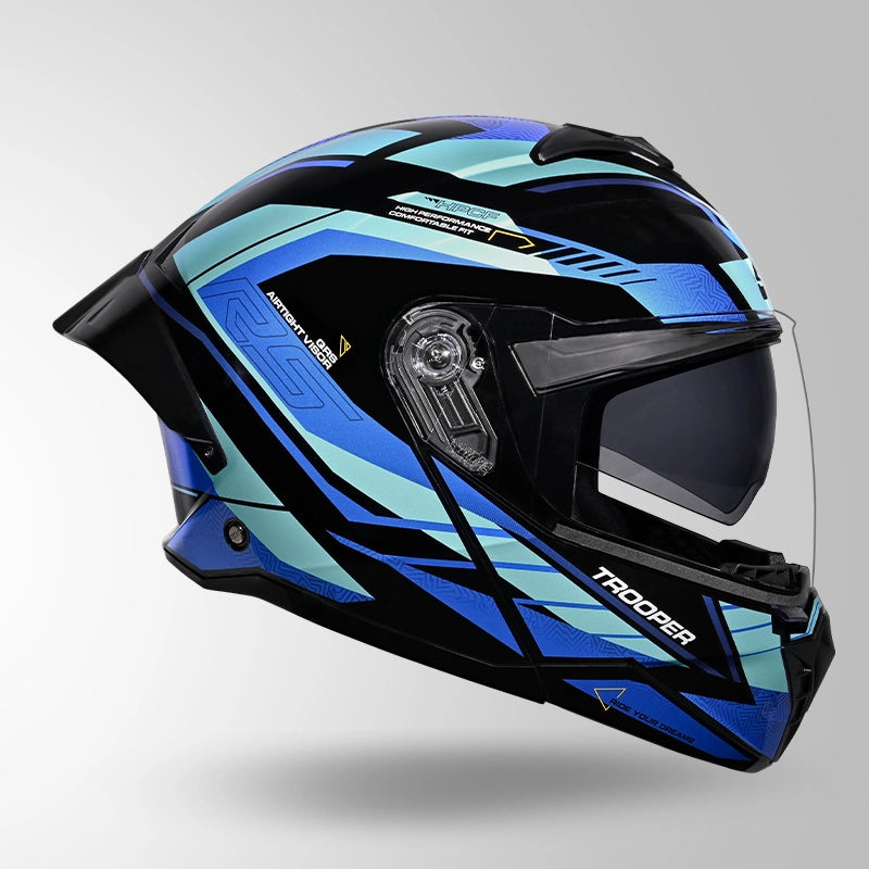 TROOPER D4 RACE DECOR BLACK & BLUE