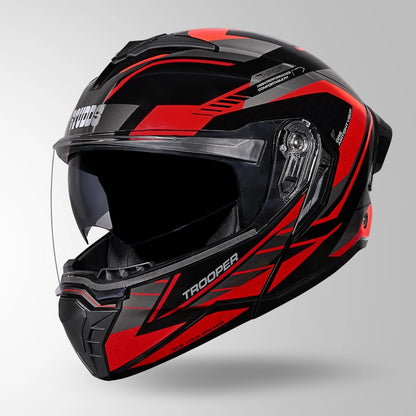 TROOPER D4 RACE DECOR BLACK & RED