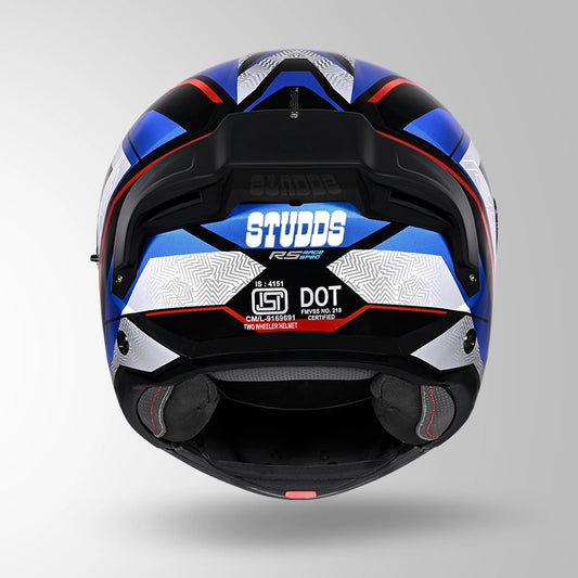 TROOPER D4 RACE DECOR BLACK / RED & BLUE