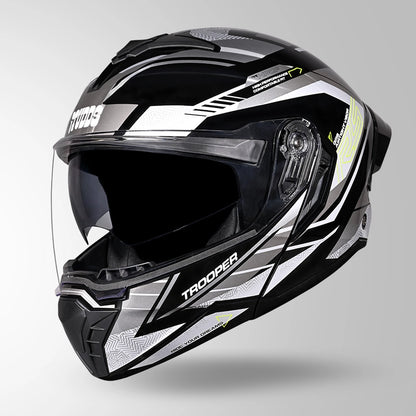 TROOPER D4 RACE DECOR BLACK / YELLOW & GREY
