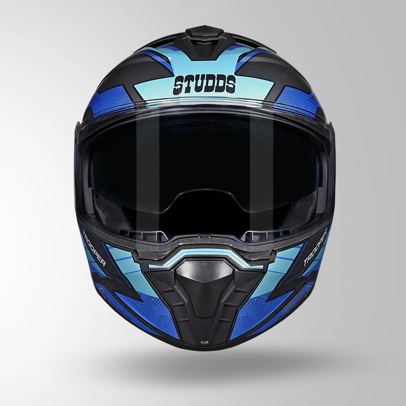 TROOPER D4 RACE DECOR MATT BLACK & BLUE