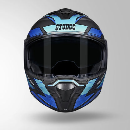TROOPER D4 RACE DECOR MATT BLACK & BLUE