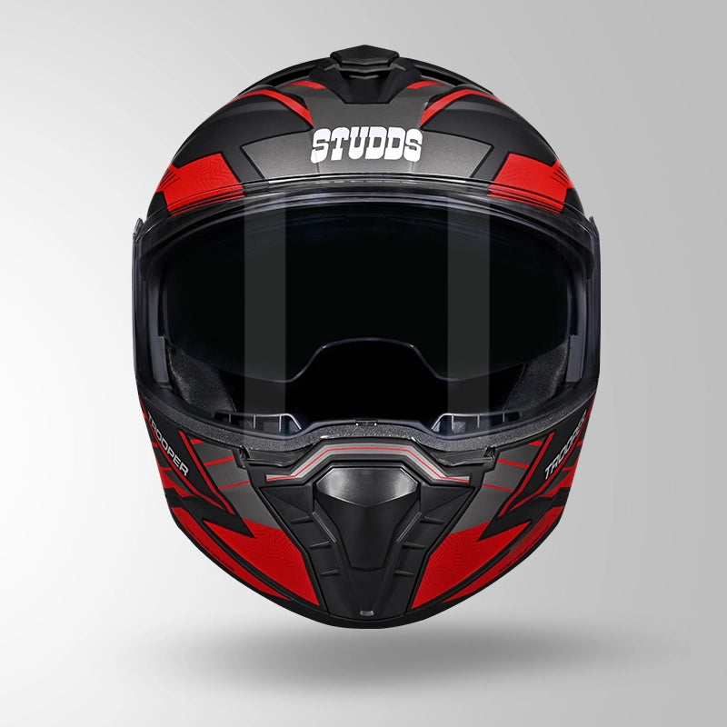TROOPER D4 RACE DECOR MATT BLACK & RED