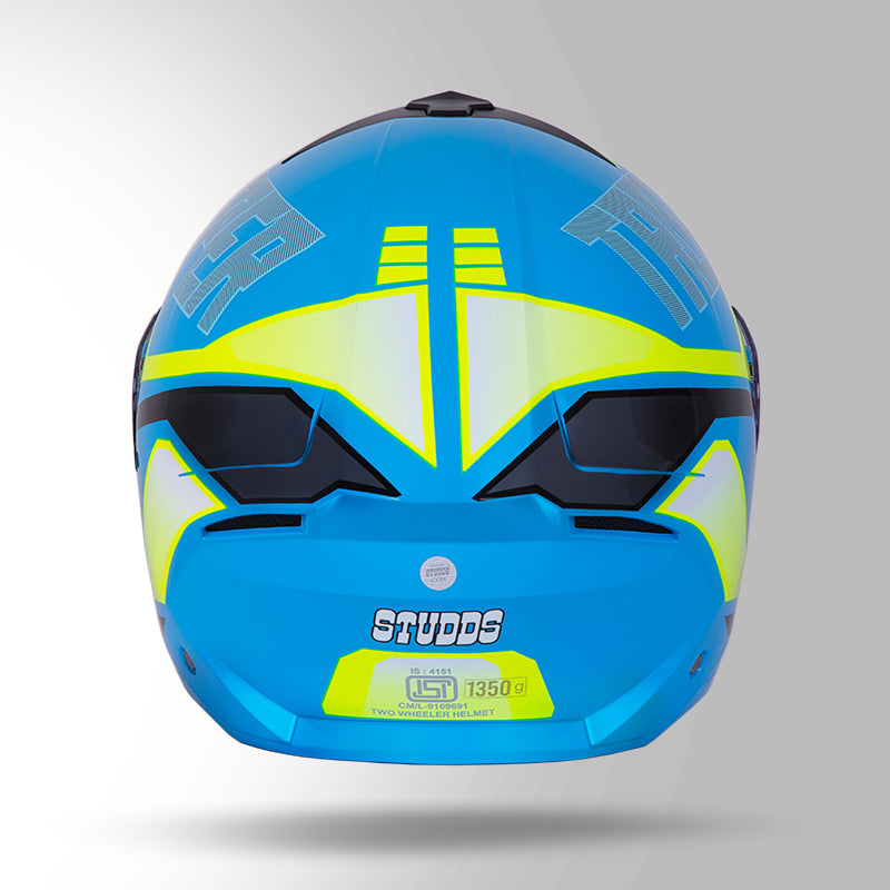 TROOPER DV D1 DECOR BLUE & YELLOW