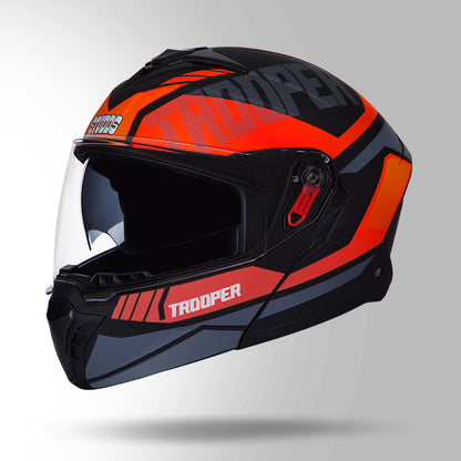 TROOPER DV D1 DECOR MATT BLACK & PINK