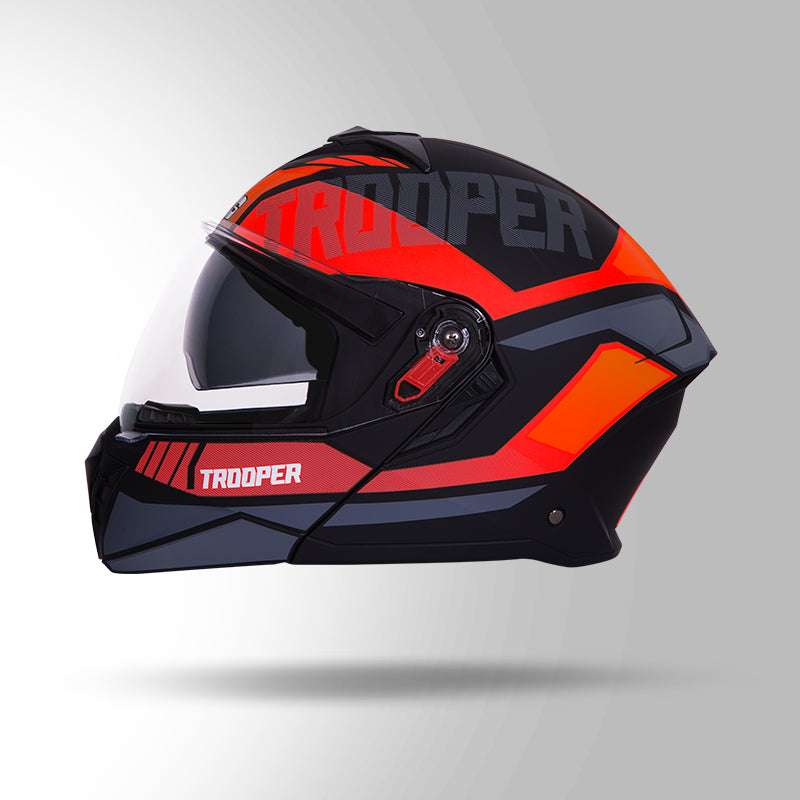 TROOPER DV D1 DECOR MATT BLACK & PINK