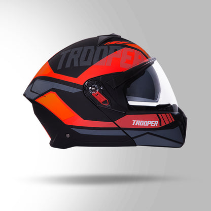 TROOPER DV D1 DECOR MATT BLACK & PINK