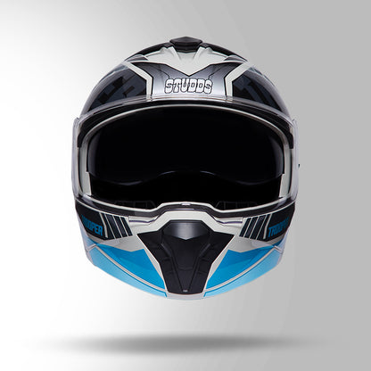 TROOPER DV D1 DECOR MATT GREY & BLUE