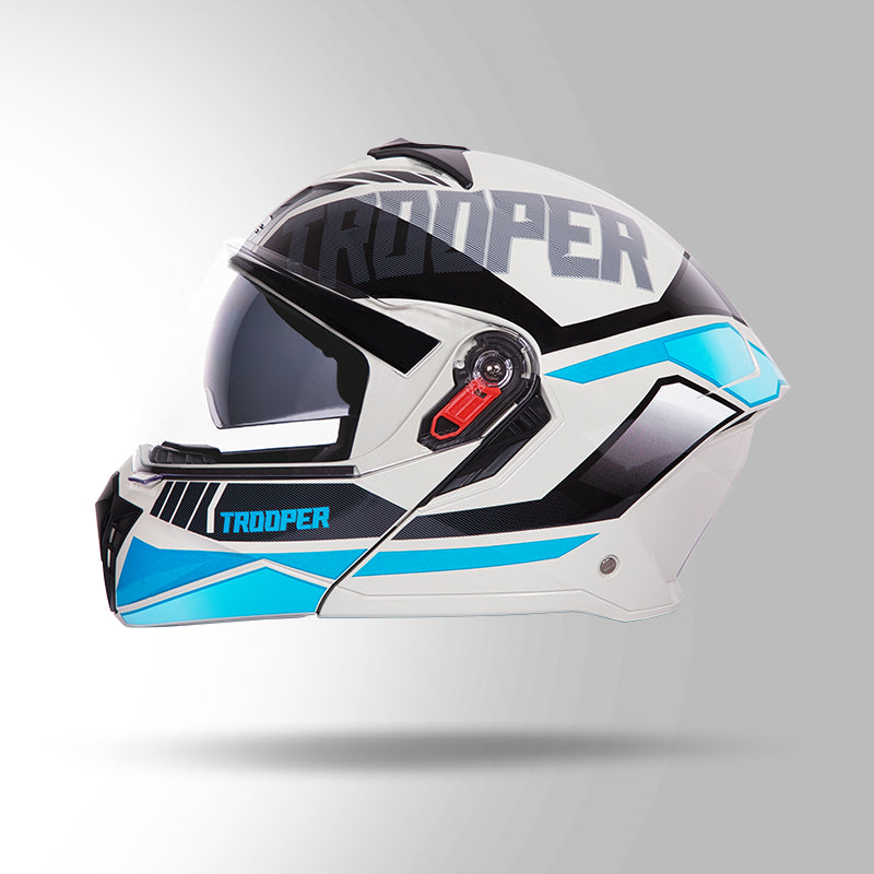 TROOPER DV D1 DECOR MATT GREY & BLUE