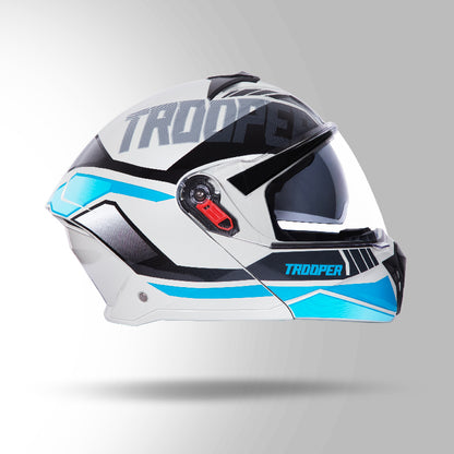TROOPER DV D1 DECOR MATT GREY & BLUE