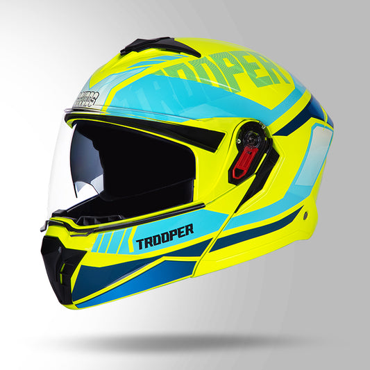 TROOPER DV D1 DECOR MATT YELLOW & BLUE