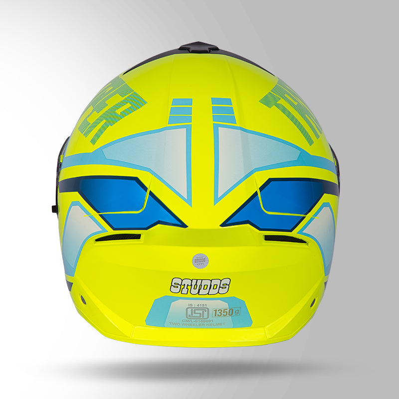 TROOPER DV D1 DECOR MATT YELLOW & BLUE