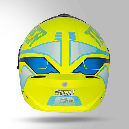 TROOPER DV D1 DECOR MATT YELLOW & BLUE