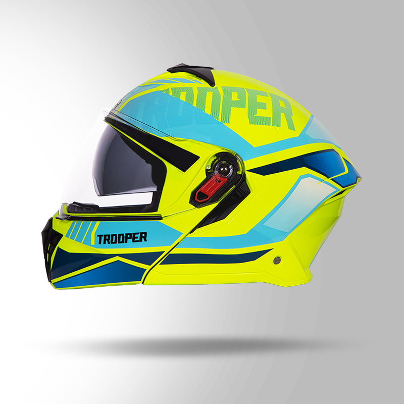 TROOPER DV D1 DECOR MATT YELLOW & BLUE