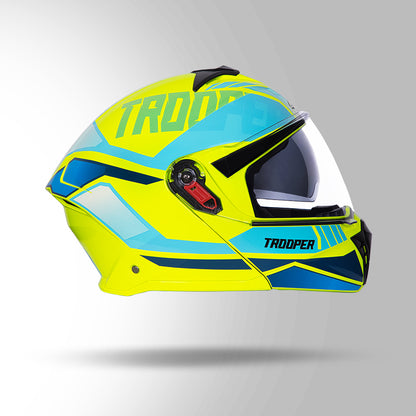 TROOPER DV D1 DECOR MATT YELLOW & BLUE