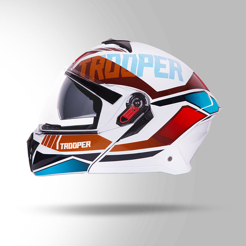 TROOPER DV D1 DECOR WHITE & RED
