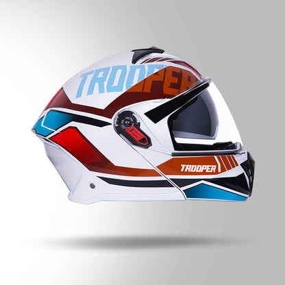 TROOPER DV D1 DECOR WHITE & RED