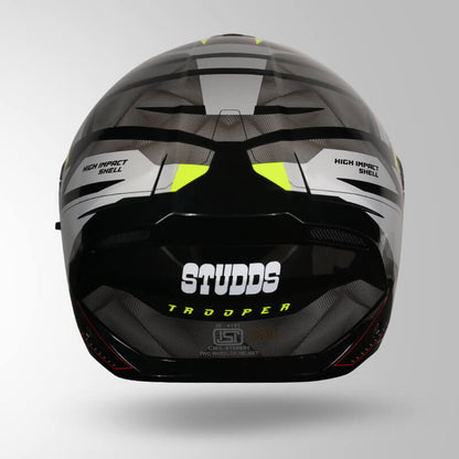 TROOPER DV D2 HELLCAT DECOR BLACK /FLUORESCENT YELLOW & YELLOW