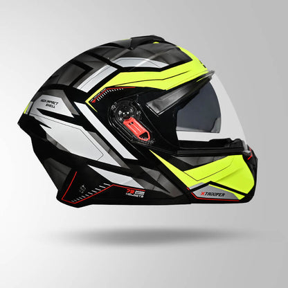 TROOPER DV D2 HELLCAT DECOR BLACK /FLUORESCENT YELLOW & YELLOW