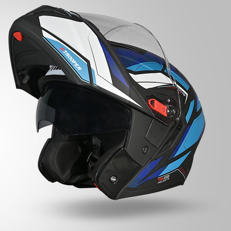 TROOPER DV D2 HELLCAT DECOR MATT BLACK & BLUE