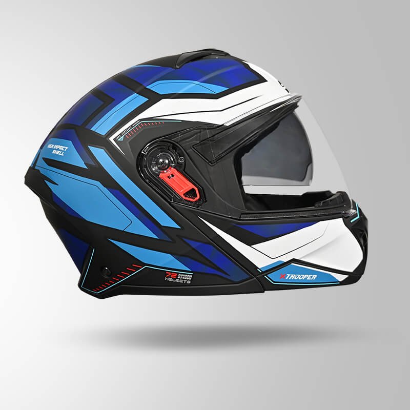TROOPER DV D2 HELLCAT DECOR MATT BLACK & BLUE