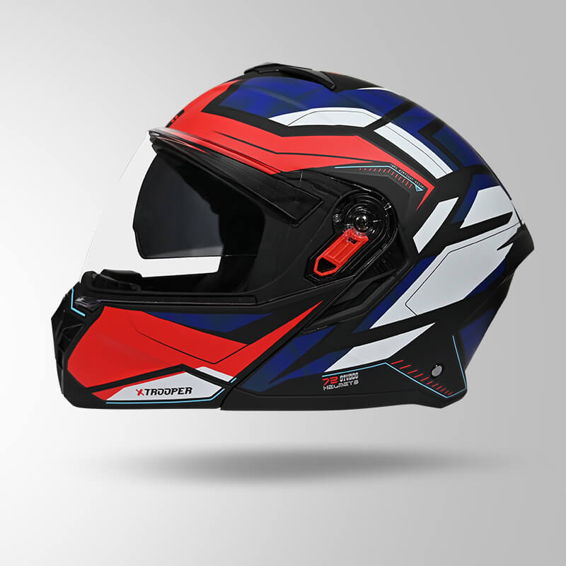 TROOPER DV D2 HELLCAT DECOR MATT BLACK/BLUE & WHITE