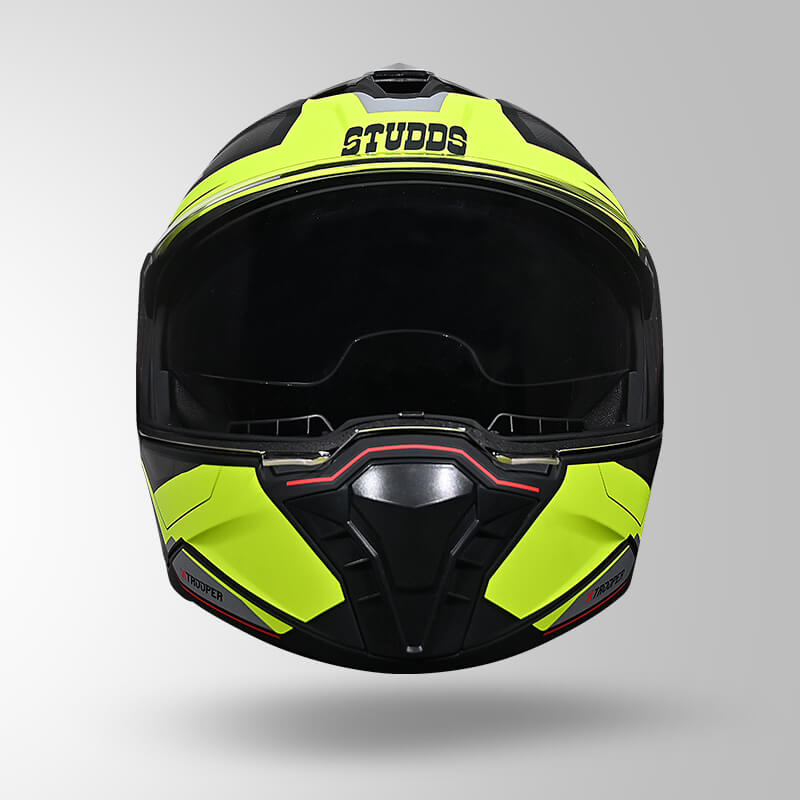TROOPER DV D2 HELLCAT DECOR MATT BLACK /FLUORESCENT YELLOW & YELLOW