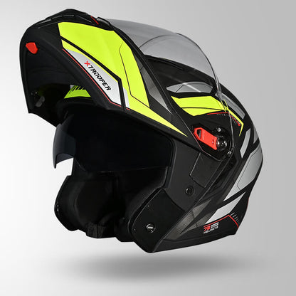TROOPER DV D2 HELLCAT DECOR MATT BLACK /FLUORESCENT YELLOW & YELLOW