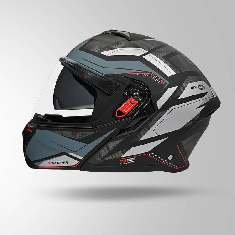 TROOPER DV D2 HELLCAT DECOR MATT BLACK & GREY