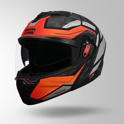 TROOPER DV D2 HELLCAT DECOR MATT BLACK & ORANGE