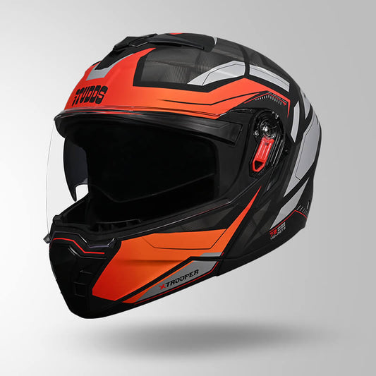 TROOPER DV D2 HELLCAT DECOR MATT BLACK & ORANGE