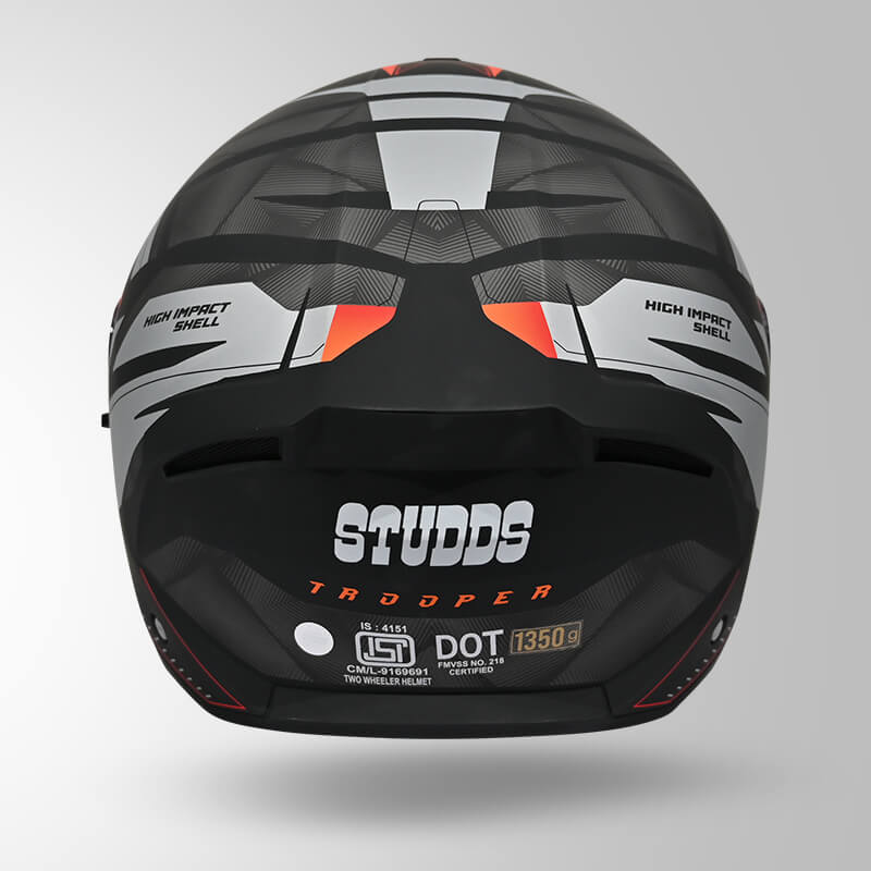 TROOPER DV D2 HELLCAT DECOR MATT BLACK & ORANGE