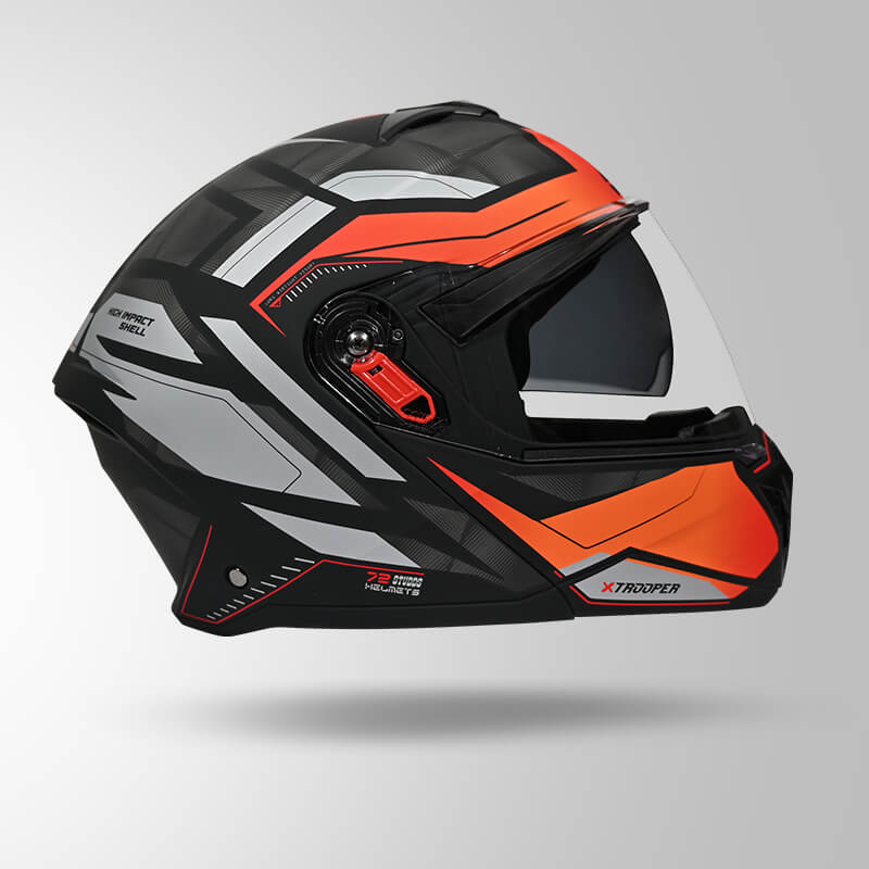 TROOPER DV D2 HELLCAT DECOR MATT BLACK & ORANGE