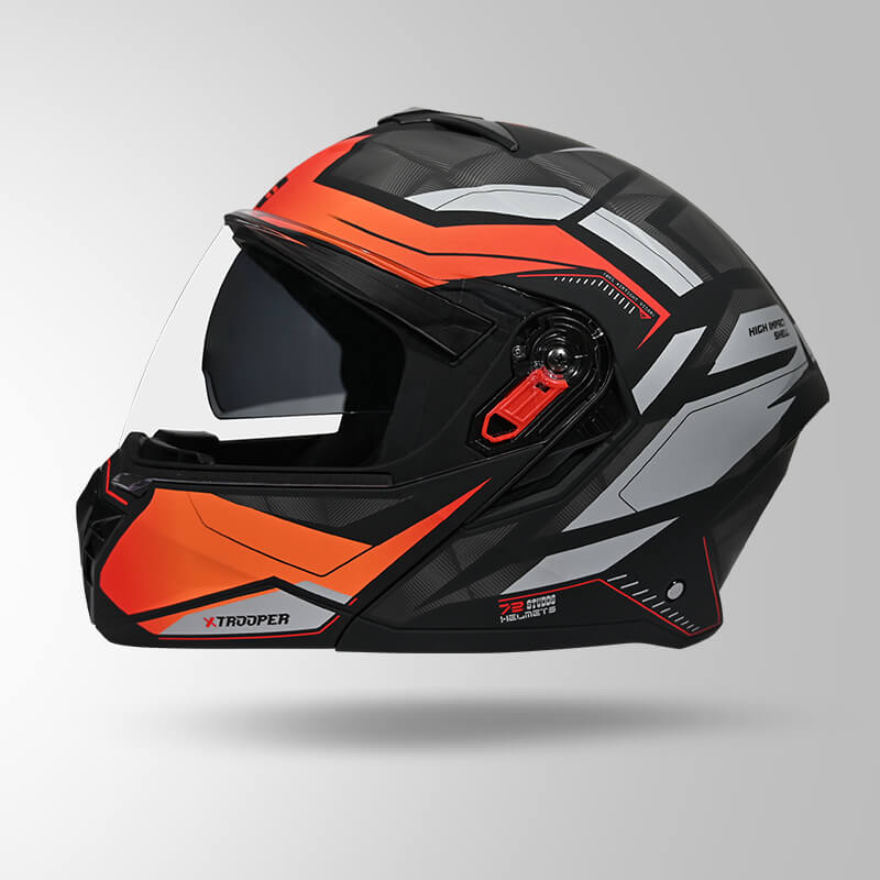 TROOPER DV D2 HELLCAT DECOR MATT BLACK & ORANGE