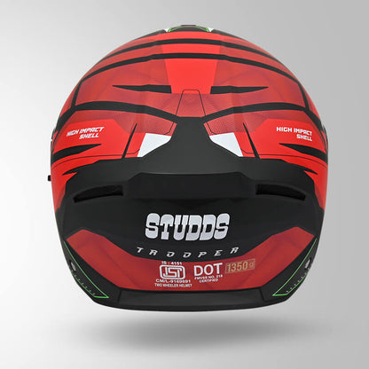 TROOPER DV D2 HELLCAT DECOR MATT BLACK & RED