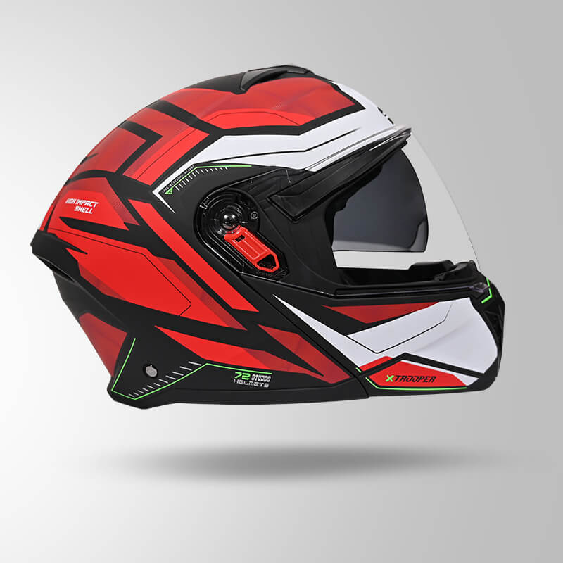 TROOPER DV D2 HELLCAT DECOR MATT BLACK & RED