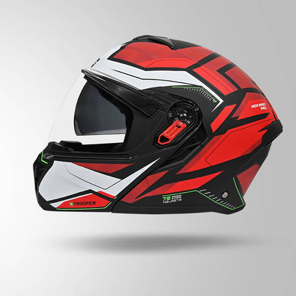 TROOPER DV D2 HELLCAT DECOR MATT BLACK & RED