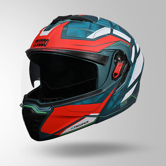 TROOPER DV D2 HELLCAT DECOR MATT BLUE & RED
