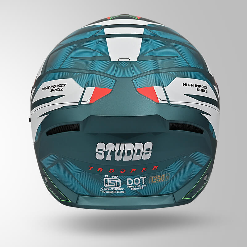 TROOPER DV D2 HELLCAT DECOR MATT BLUE & RED