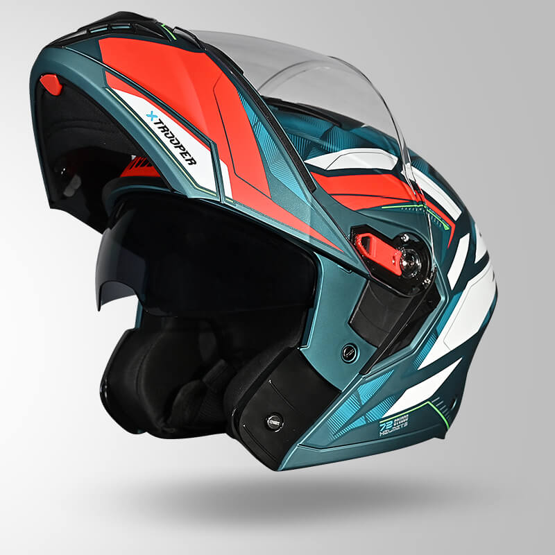 TROOPER DV D2 HELLCAT DECOR MATT BLUE & RED