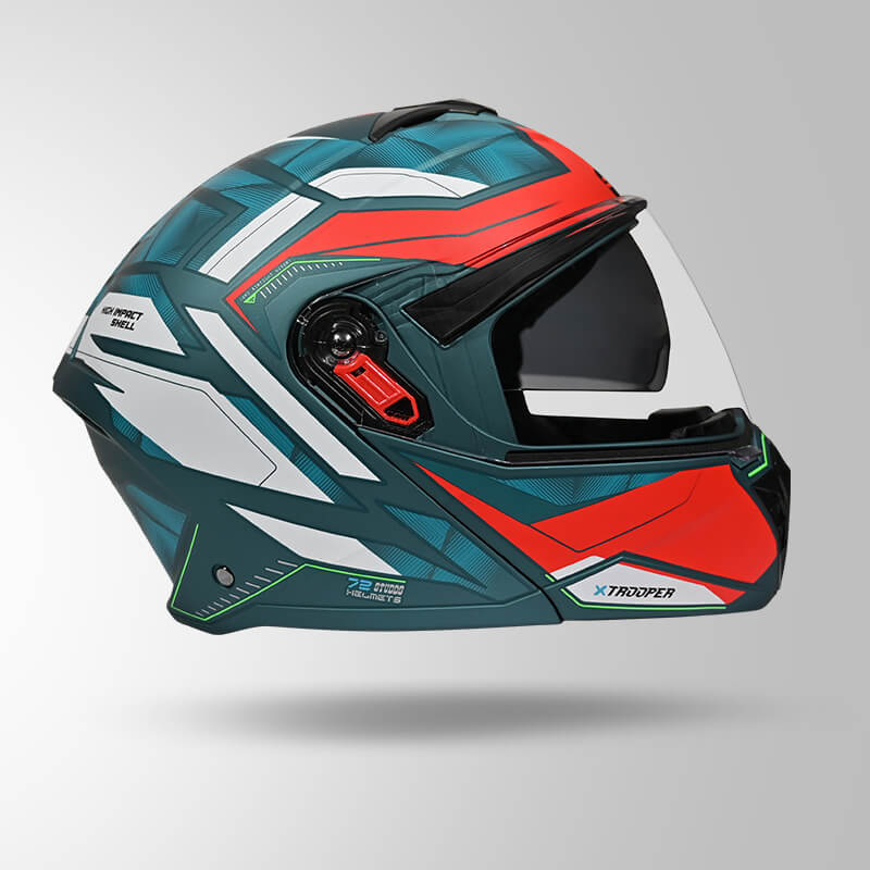 TROOPER DV D2 HELLCAT DECOR MATT BLUE & RED