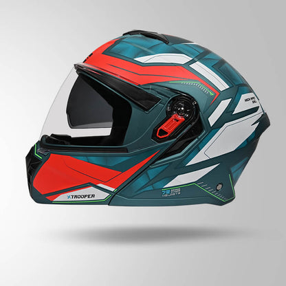 TROOPER DV D2 HELLCAT DECOR MATT BLUE & RED